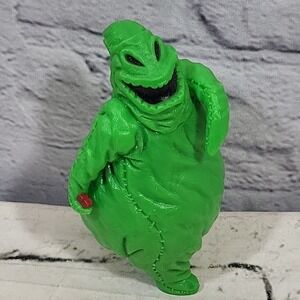 Vtg Nightmare Before Christmas Oogie Boogie Figure Touchstone Pictures 4" Green